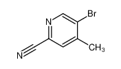 5-溴-4-甲基-2-氰基吡啶
