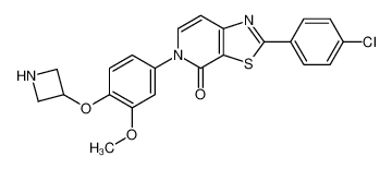 1035218-87-1 structure, C22H18ClN3O3S