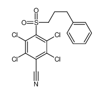 56916-63-3 4-(3-苯基丙基磺酰基)-2,3,5,6-四氯苯甲腈