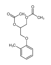 3-(邻甲苯氧基)-1,2-丙烷二醇二乙酸酯