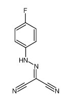 2-[(4-fluorophenyl)hydrazinylidene]propanedinitrile