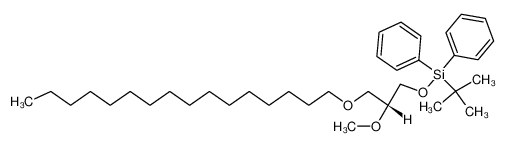 122822-34-8 spectrum, 1-O-hexadecyl-2-O-methyl-3-O-(tert-butyldiphenylsilyl)-sn-glycerol