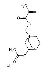 76656-18-3 spectrum, 3-acetoxy-1-((methacryloyloxy)methyl)quinuclidin-1-ium chloride