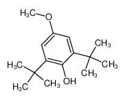2,6-DI-TERT-BUTYL-4-METHOXYPHENOL 489-01-0