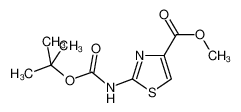 2-(BOC-氨基)噻唑-4-羧酸甲酯