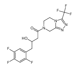 1253056-01-7 (R/S)-3-hydroxy-1-(3-(trifluoromethyl)-5,6-dihydro-[1,2,4]triazolo[4,3-a]pyrazin-7(8H)-yl)-4-(2,4,5-trifluorophenyl)butan-1-one