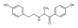 2-(4-羟苯乙胺基)-1-(4-羟苯基)丙基-1-酮