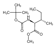 17901-01-8 spectrum, methyl (2S,3S)-3-methyl-2-[(2-methylpropan-2-yl)oxycarbonylamino]pentanoate