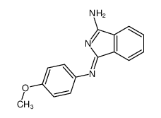 104830-22-0 (1Z)-1-[(4-甲氧基苯基)亚氨基]-1H-异吲哚-3-胺
