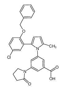 632625-07-1 structure, C29H25ClN2O4