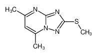 5,7-dimethyl-2-methylsulfanyl-[1,2,4]triazolo[1,5-a]pyrimidine