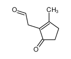 2-(2-methyl-5-oxocyclopenten-1-yl)acetaldehyde 58282-77-2