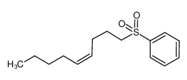 250328-09-7 (Z)-(non-4-en-1-ylsulfonyl)benzene