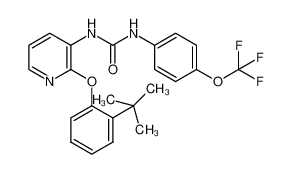 870544-59-5 structure, C23H22F3N3O3