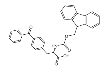 (2S)-3-(4-benzoylphenyl)-2-(9H-fluoren-9-ylmethoxycarbonylamino)propanoic acid 117666-96-3