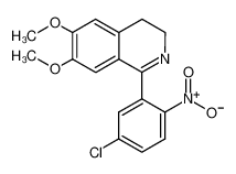 1-(5-氯-2-硝基苯基)-3,4-二氢-6,7-二甲氧基异喹啉