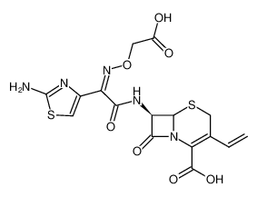 97164-56-2 structure, C16H15N5O7S2