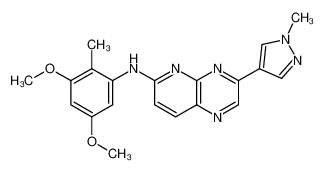 1431873-02-7 structure, C20H20N6O2