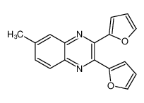 2,3-bis(furan-2-yl)-6-methylquinoxaline