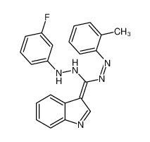 87582-44-3 structure, C22H18FN5