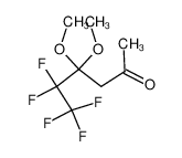 186295-05-6 structure, C8H11F5O3