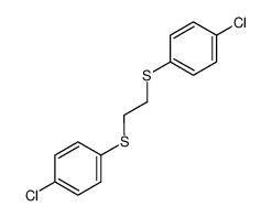 1-chloro-4-[2-(4-chlorophenyl)sulfanylethylsulfanyl]benzene 5409-87-0