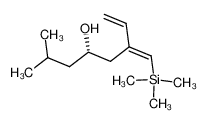 423774-50-9 (S)-2-Methyl-6-[1-trimethylsilanyl-meth-(E)-ylidene]-oct-7-en-4-ol