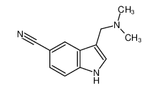 3-[(dimethylamino)methyl]-1H-indole-5-carbonitrile 25514-67-4