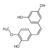 94425-95-3 5-[(1Z)-2-(3-hydoxy-4-methoxyphenyl)ethenyl]benzene-1,3-diol