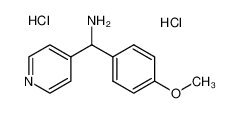 (4-methoxyphenyl)-pyridin-4-ylmethanamine,dihydrochloride