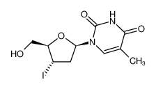 14260-82-3 structure, C10H13IN2O4