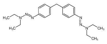 421554-38-3 spectrum, bis(4-diethyltriazenylphenyl)methane