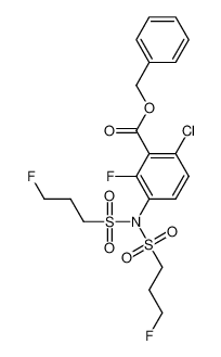 1186194-11-5 structure, C20H21ClF3NO6S2