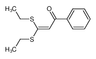 37510-42-2 spectrum, 3,3-bis(ethylthio)-1-phenylprop-2-en-1-one