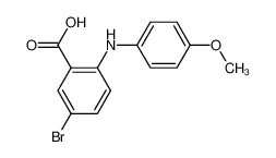 5-bromo-2-(4-methoxyanilino)benzoic acid 873914-47-7