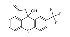 2-trifluoromethyl-9-allyl-9-thioxanthenol