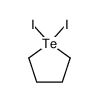 62292-22-2 structure, C4H8I2Te