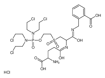 439943-59-6 structure, C26H41Cl5N5O10PS