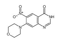 7-morpholin-4-yl-6-nitro-1H-quinazolin-4-one 66234-47-7