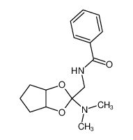 95778-27-1 (benzoylamino) methyl-2 dimethylamino-2 trimethylene-4,5 dioxolanne-1,3