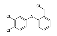 1,2-dichloro-4-[2-(chloromethyl)phenyl]sulfanylbenzene 60810-61-9
