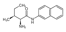 (2S,3S)-2-amino-3-methyl-N-naphthalen-2-ylpentanamide 732-84-3