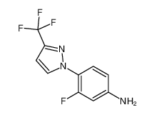 1006468-65-0 structure, C10H7F4N3