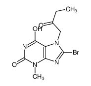 101072-02-0 8-bromo-3-methyl-7-(2-oxobutyl)purine-2,6-dione