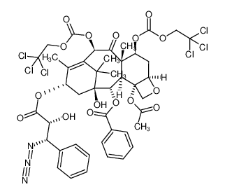 174729-13-6 structure, C44H45Cl6N3O16