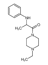 77563-22-5 spectrum, 1-(2-anilinopropionyl)-4-ethylpiperazine