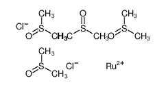 59091-96-2 structure, C8H24Cl2O4RuS4