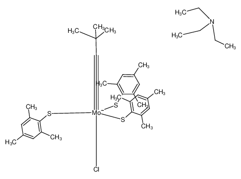 111997-38-7 structure, C38H57ClMoNS3