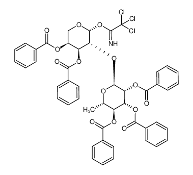 693787-99-4 structure, C48H40Cl3NO14