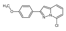 7-氯-2-(4-甲氧基苯基)吡唑并[1,5-a]吡啶